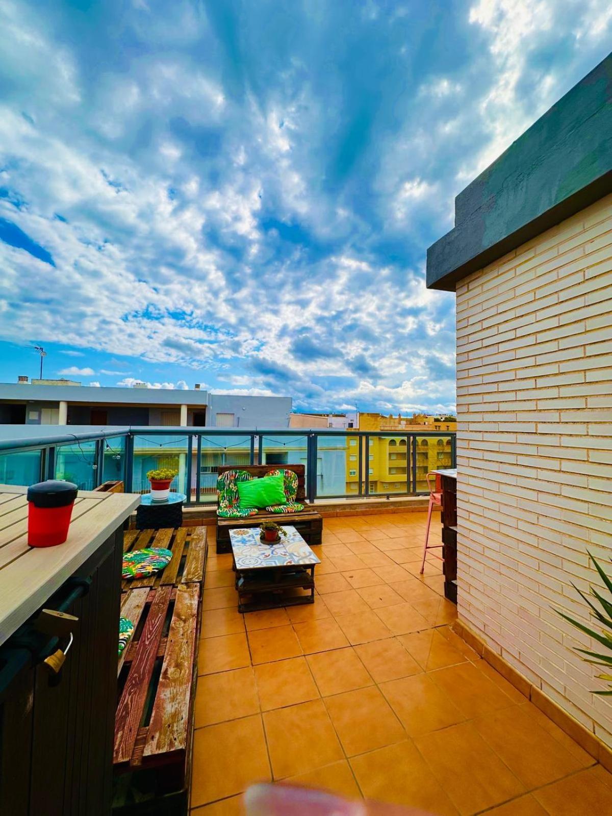 Attic Terrace 360 Moncofa Apartment Moncofar Bagian luar foto